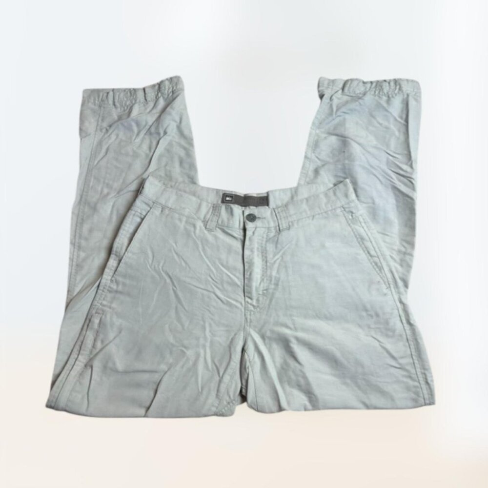 REI Mint Green Grey Nylon Pants Men's size 30w x 32L